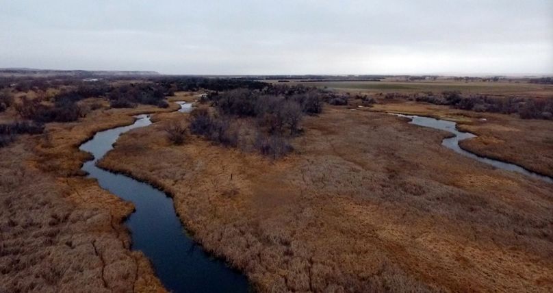 31. two sloughs - day before the snow