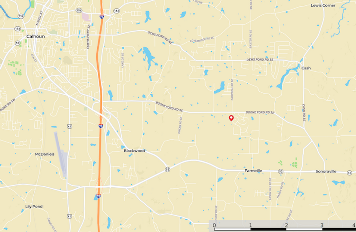 Location1 Map - 179 Beason Rd.