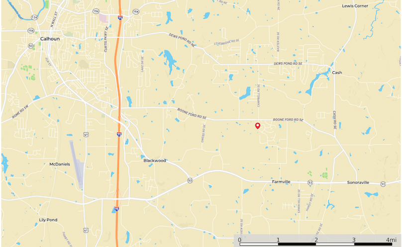 Location1 Map - 179 Beason Rd.