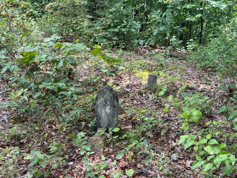 016 very old cemetery marked with headstones that are hard to make out