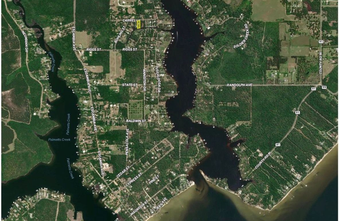 Aerial #2 Approx. .47 Acres Baldwin County, AL