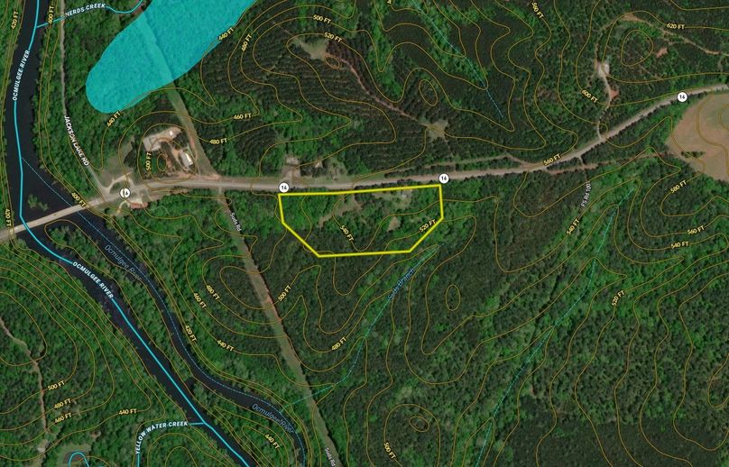Jasper county 13.79 acres map1