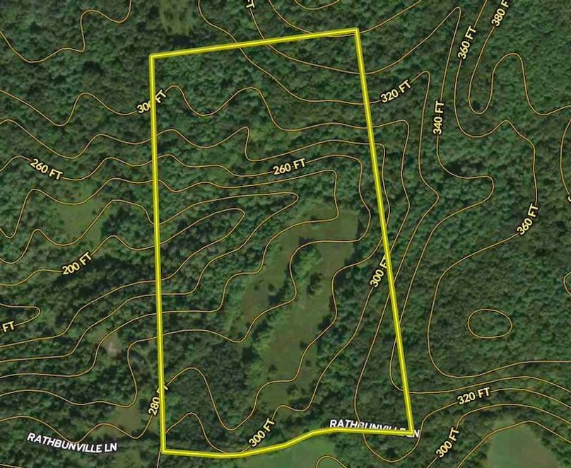 Washington County NY 35 Esposito Contour Map