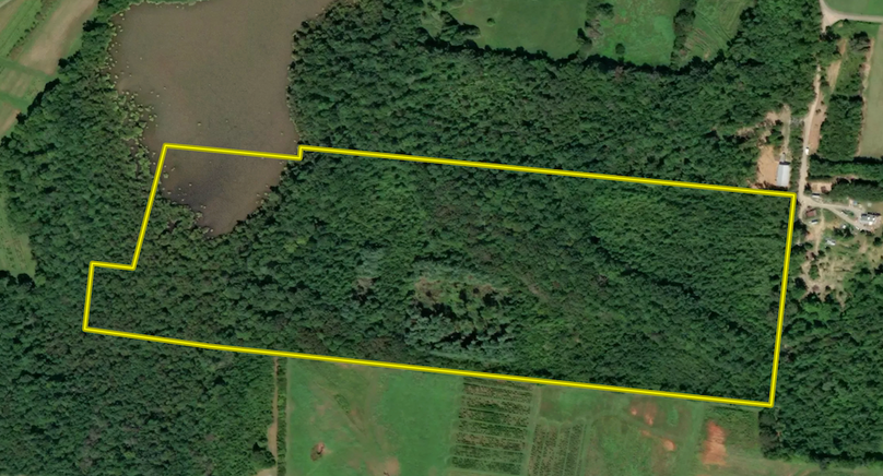 Warren Co TN 50.35AC Wilcher Aerial CloseUp