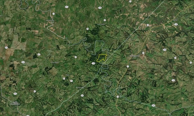 035 Bourbon 193 Land ID map zoomed out
