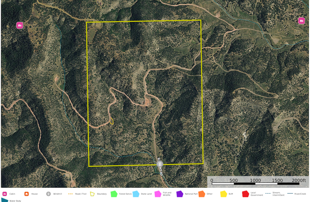 Las Animas, CO 200 Sitze Aerial 1