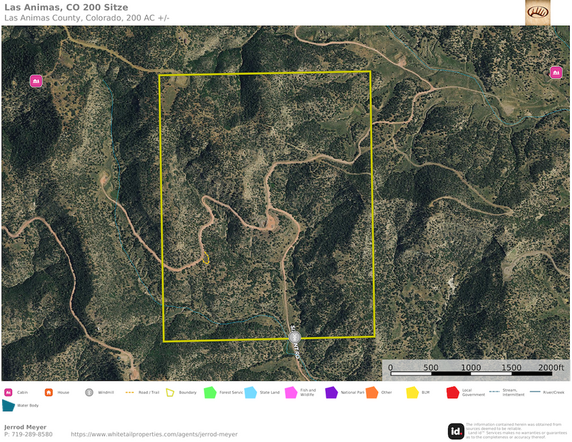 Las Animas, CO 200 Sitze Aerial 1