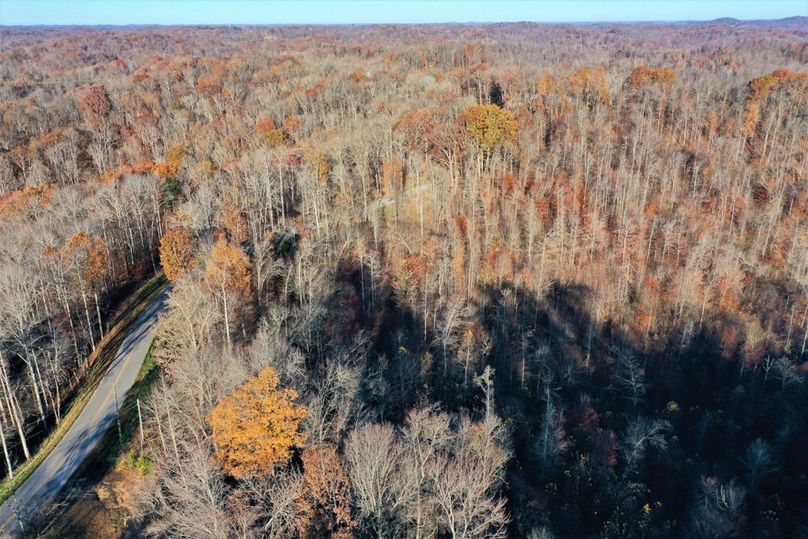 011 aerial drone shot from the south edge of the property looking to the north