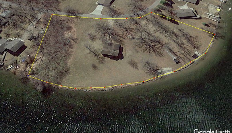 Maple lake front lot 5