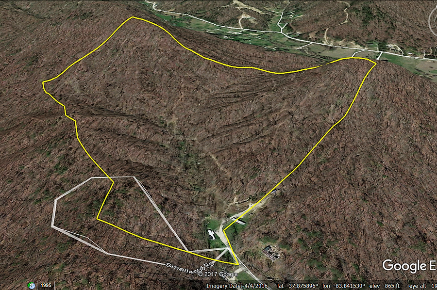 047 powell 76 google earth aerial view from southwest
