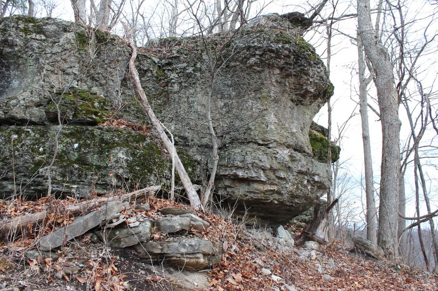 002 limestone peak at the northwest boundary