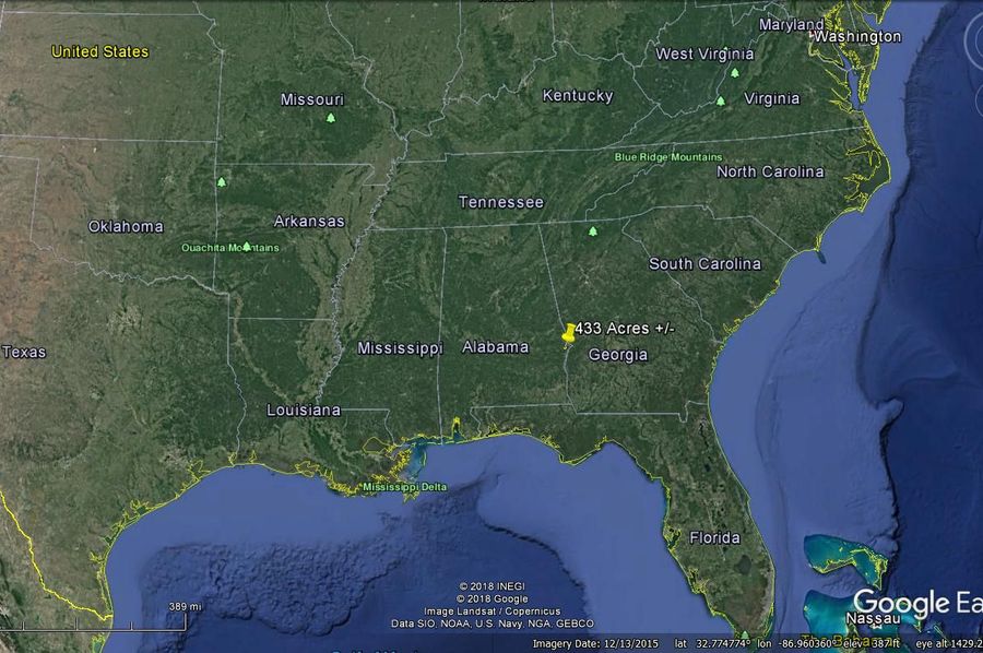 Aerial 9 approx. 433 acres russell county, al