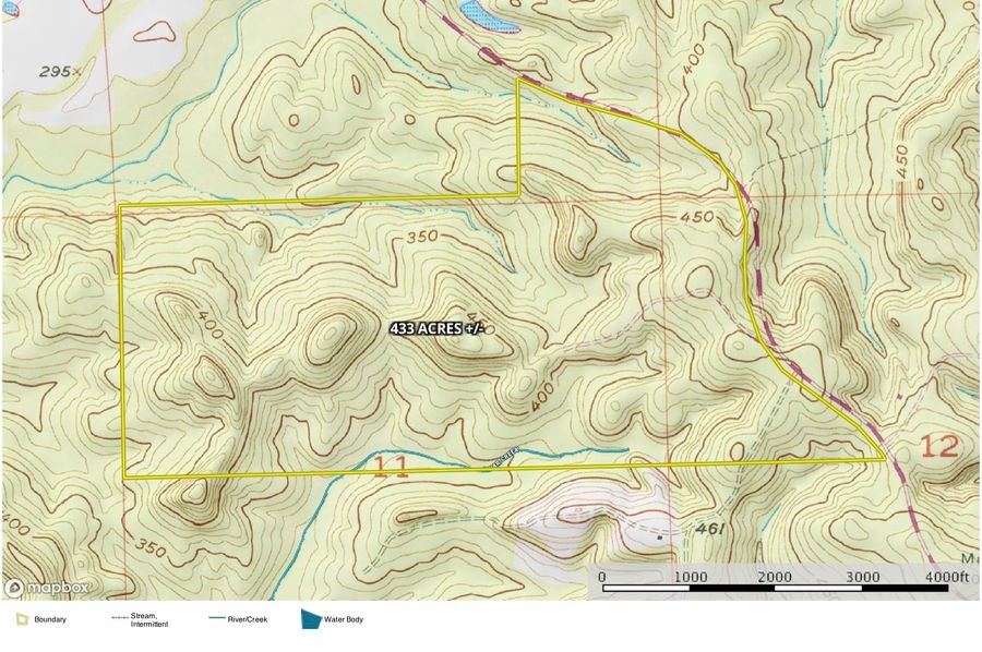 Topo map approx. 433 acres russell county, al (1)