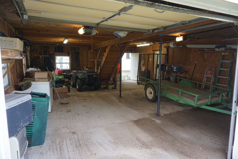 Inside of garage