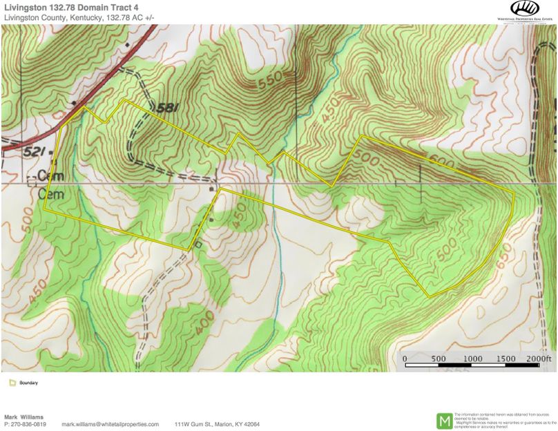 Livingston 132.78 topo copy
