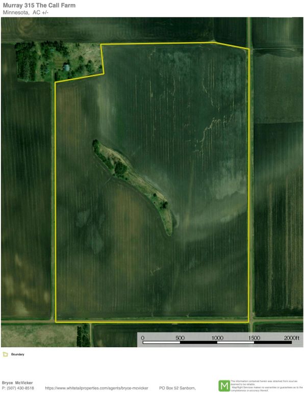 Murray 116 call farm aerial photo