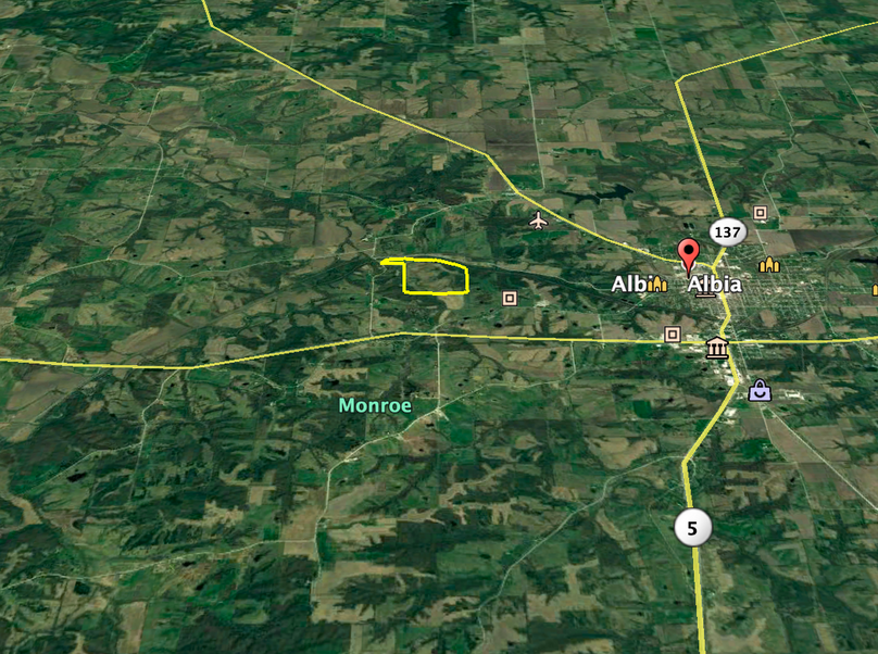 Monroe 166 wide angled