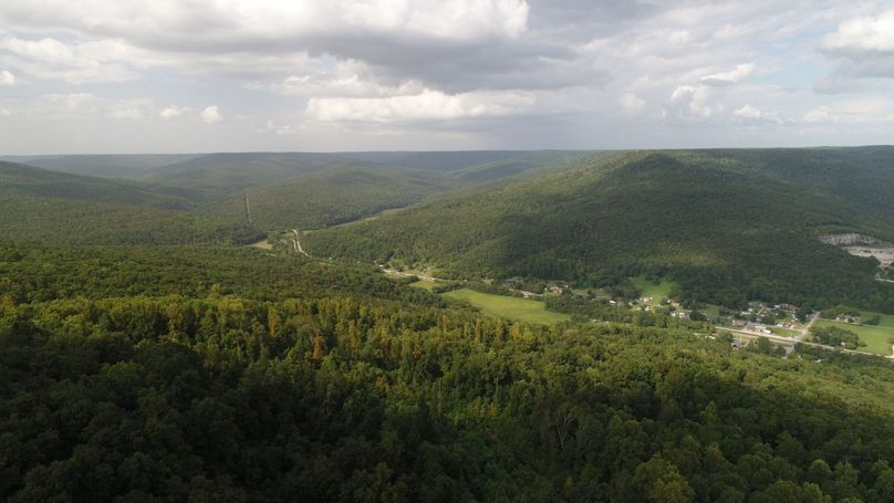 85.aerial shot of sherwood