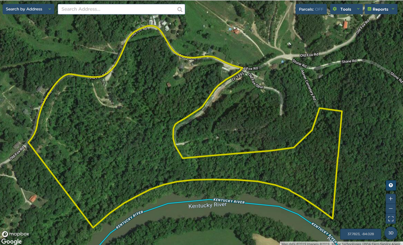 016 estill 59 mapright aerial zoomed in with water features