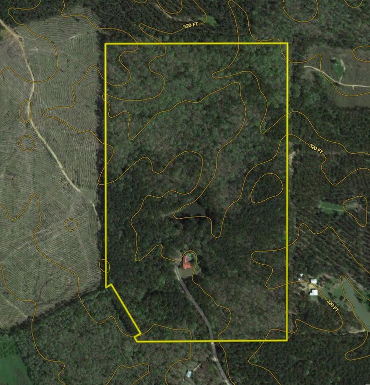 95 ac. amite co. contour