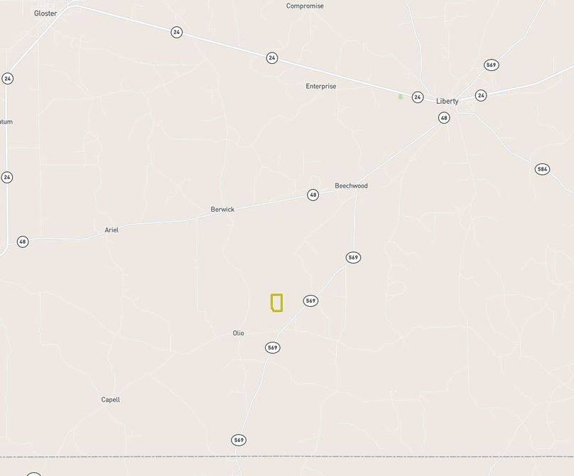 95 ac. amite co. location