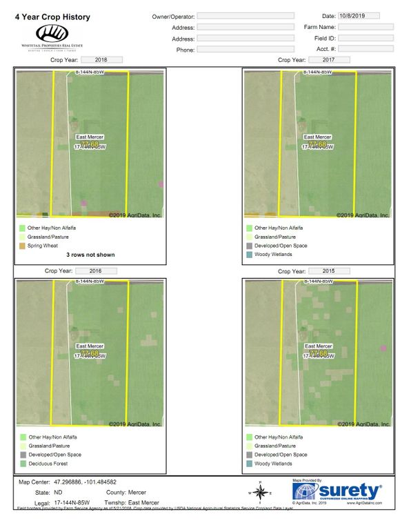 Mercer co 77.7 crop hist