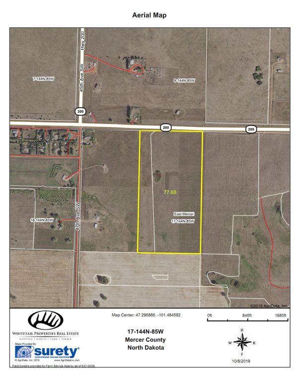 Mercer co 77.7 fsa map