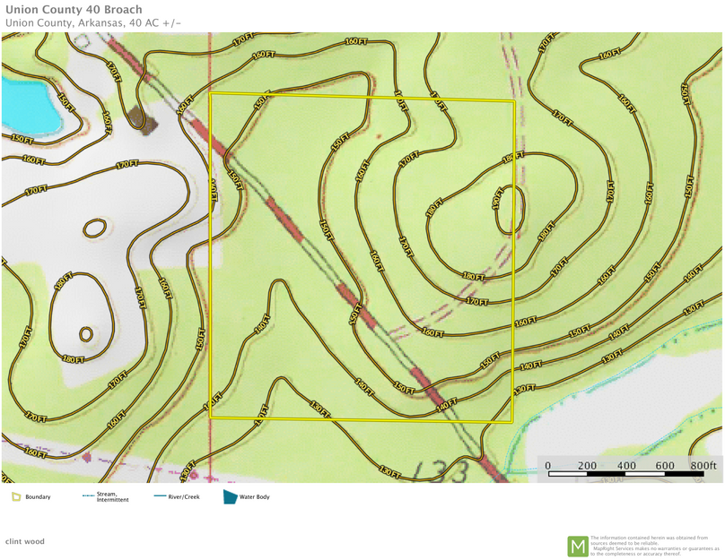 Union county 40 broach topo