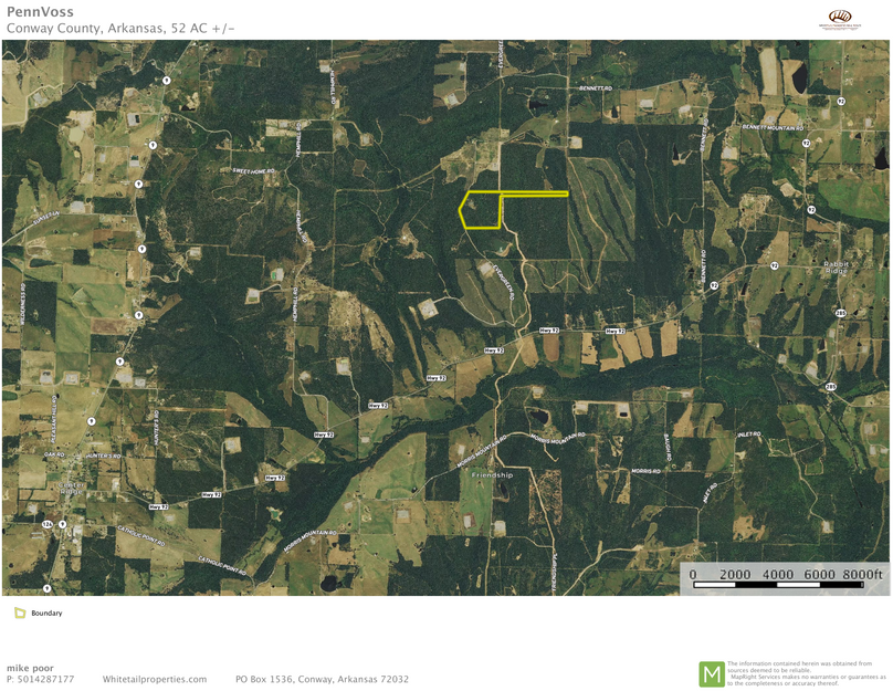 Penvoss location
