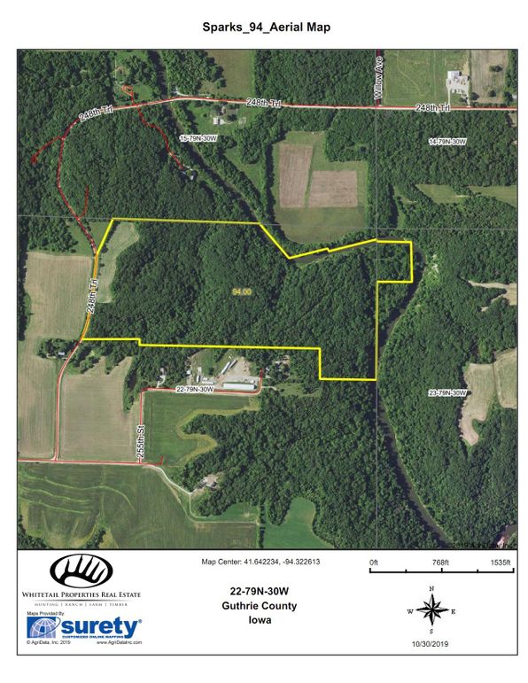 Sparks 94 aerial map