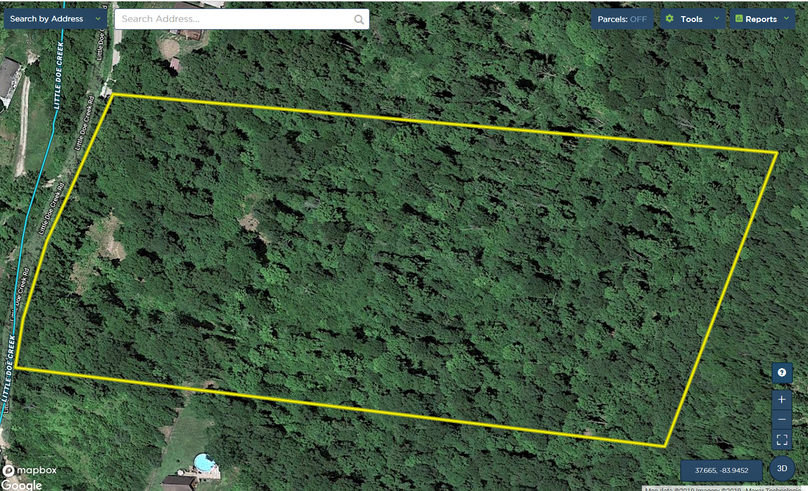 027 estill 10 mapright aerial zoomed in with water features