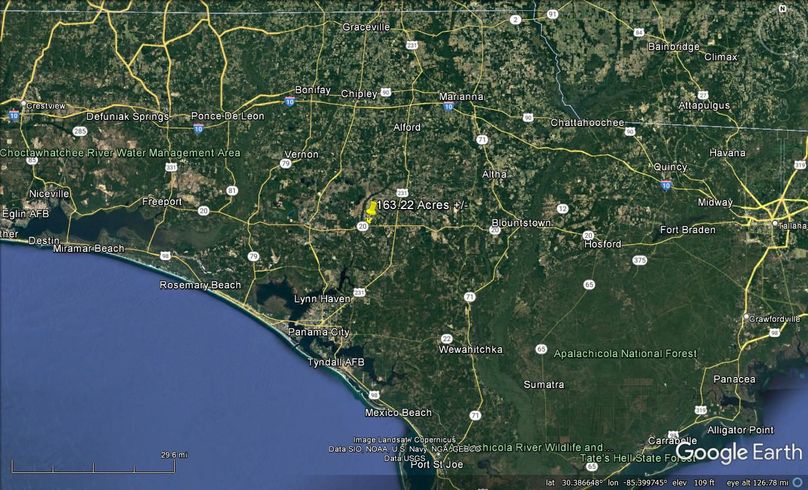 Aerial #8 Approx. 163.22 Washington County, FL