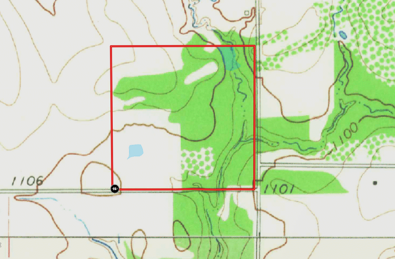 Topo map