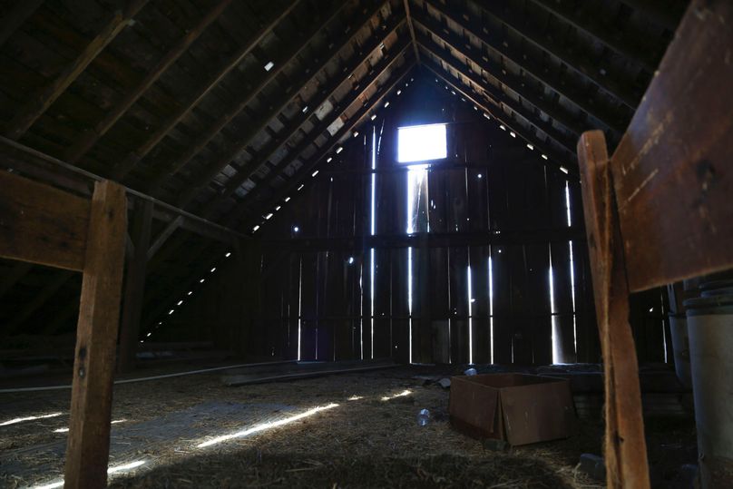 5 loft of old barn