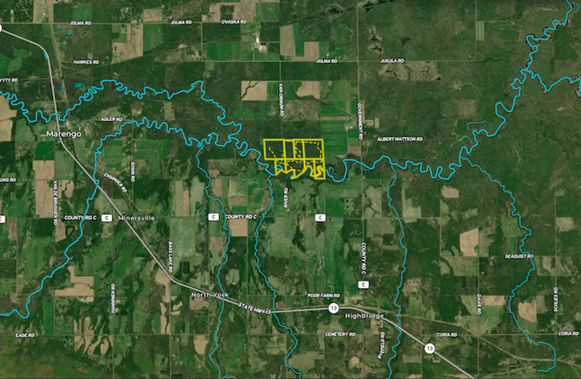 Aerial 3 Marengo River 200.5