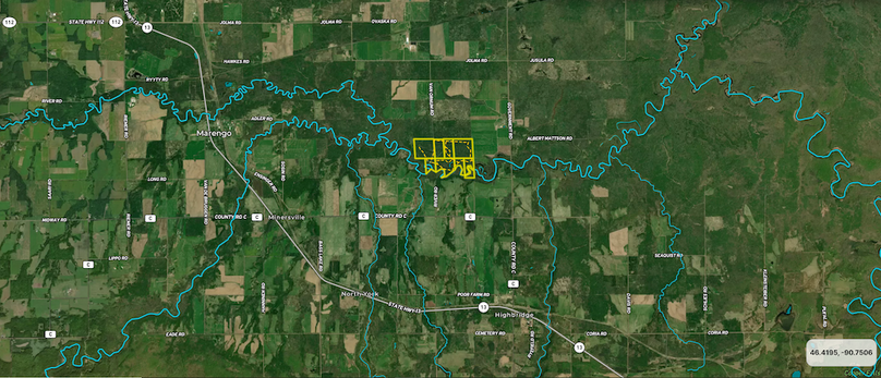 Aerial 3 Marengo River 200.5
