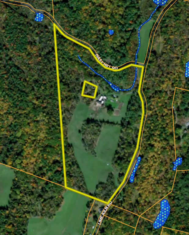 Greene Co 69.9 Lime Kiln Land LLC  Wetlands map