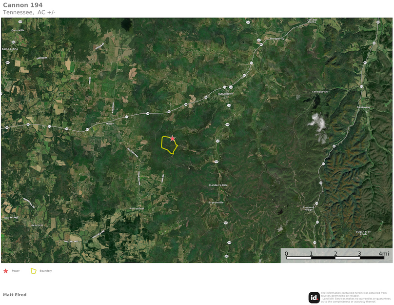 Cannon Co TN 194 Davenport_Lg Scale
