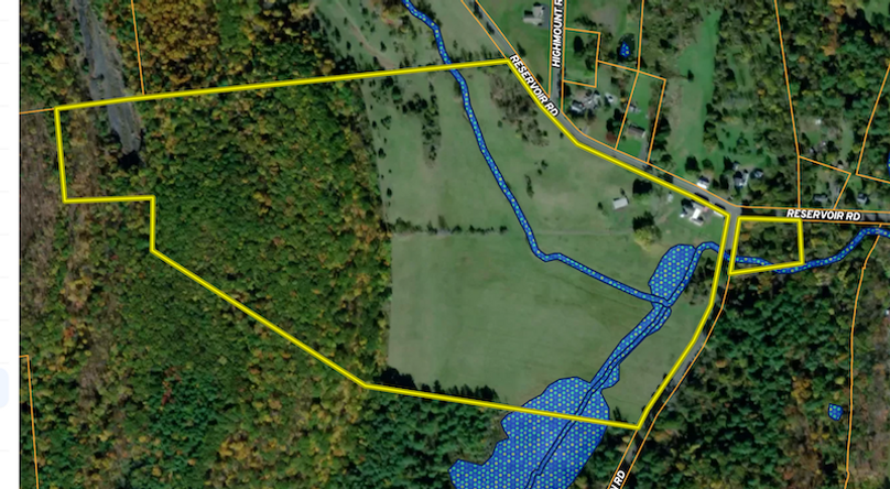 Greene Co 69.5 Lime Kiln Land LLC  Wetlands map