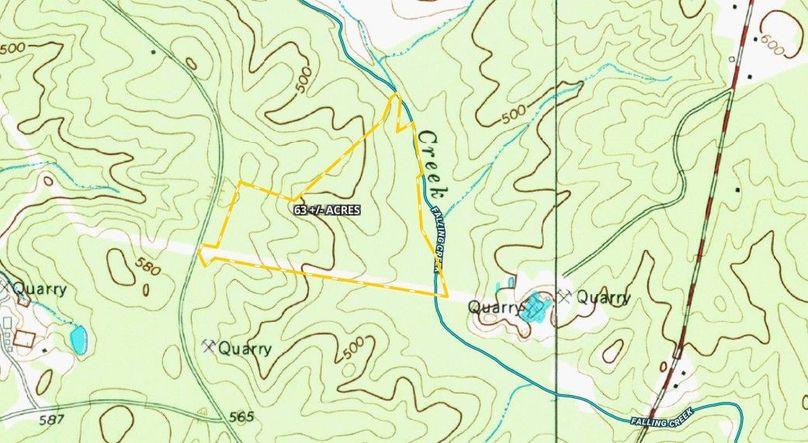 Elbert county 63 acres map2