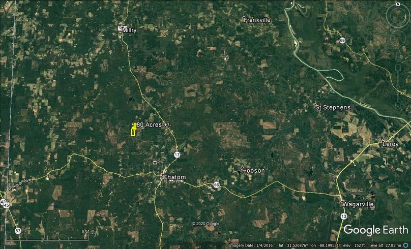 Aerial 7 approx. 80 acres washington county, al