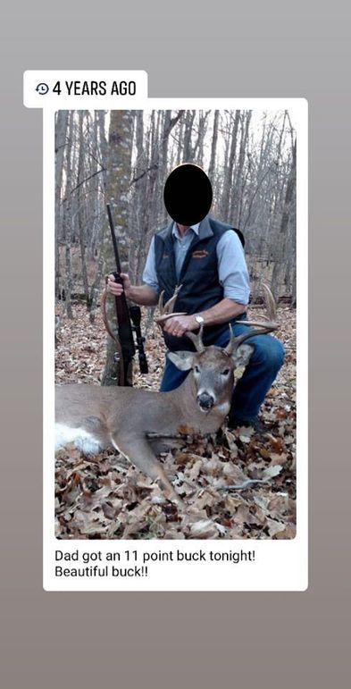 Dad deer