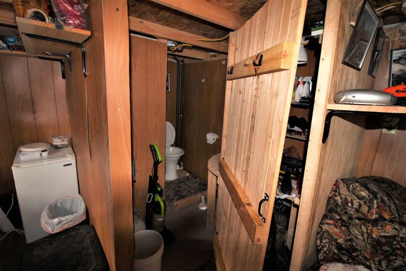 064 bathroom and storage area