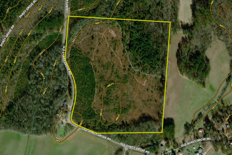Calhoun AL 42 - Contour Map