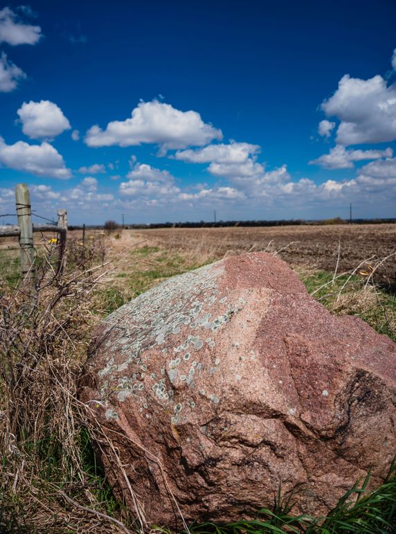 16 field stone west boundary