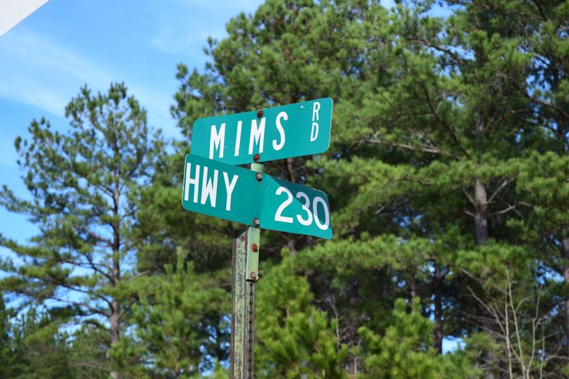 02 summerville road is off hwy 230 and mims road
