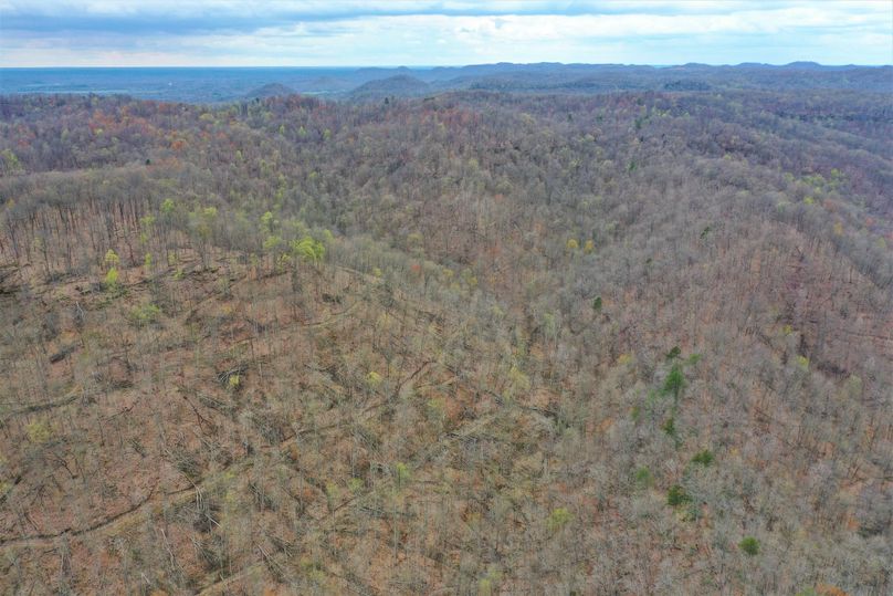 013 aerial drone shot from the center of the property looking northwest