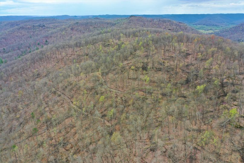 018 aerial drone shot fro the center of the property looking to the southwest