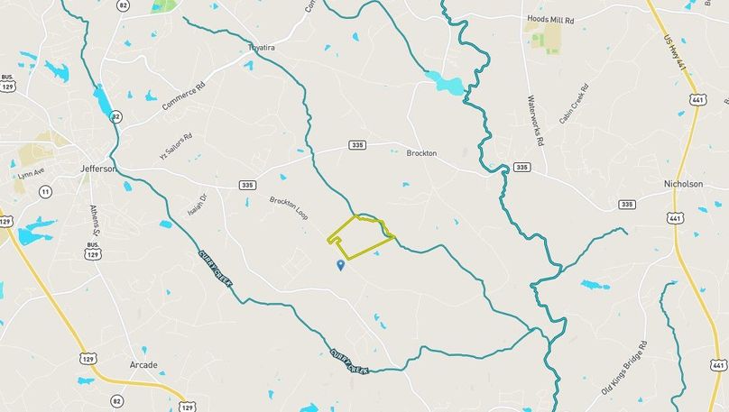 Jackson county  182.48 acres map1