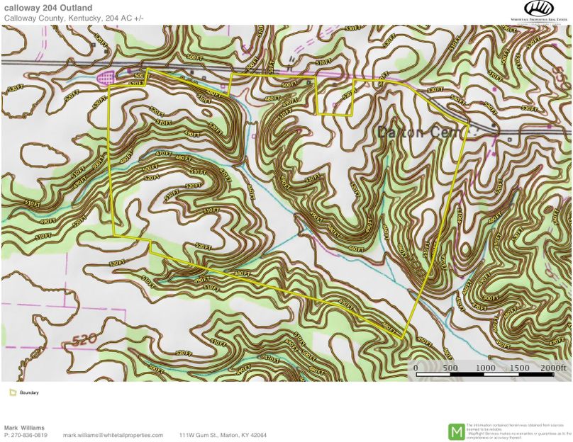 Calloway 204 topo copy